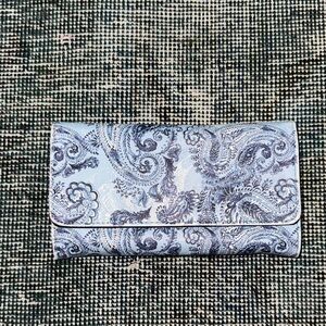 Elegant Paisley Clutch Wallet